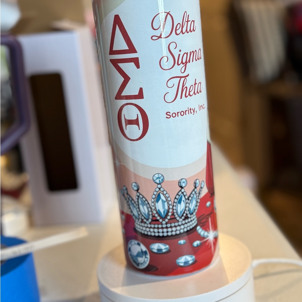 Delta Sigma Theta Sorority Tumbler
